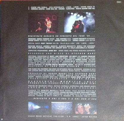 Vasco Rossi - Fronte Del Palco - Live