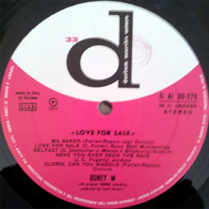 Boney M. - Love For Sale