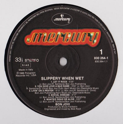 Bon Jovi - Slippery When Wet