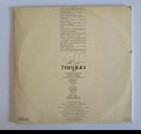Renato Zero - Tregua