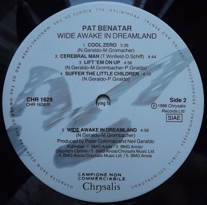 Pat Benatar - Wide Awake In Dreamland