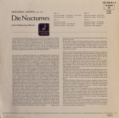 Rubinstein, Chopin ‎– The Nocturnes