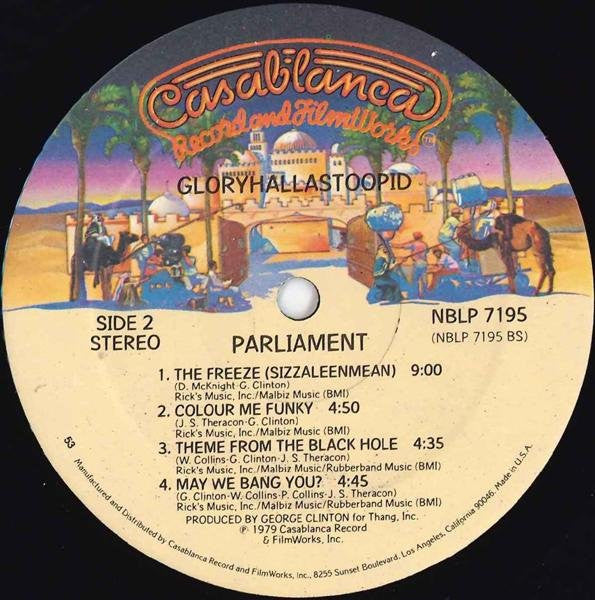 Parliament - GloryHallaStoopid (Pin The Tale On The Funky)