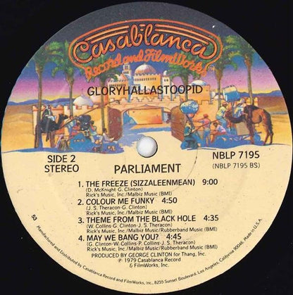Parliament - GloryHallaStoopid (Pin The Tale On The Funky)