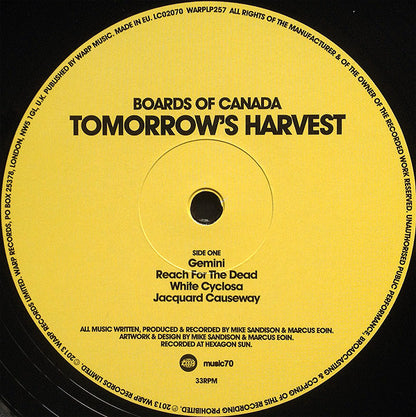 Boards Of Canada - Tomorrow's Harvest