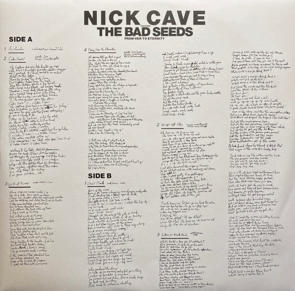 Nick Cave & The Bad Seeds - From Her To Eternity (nuovo)