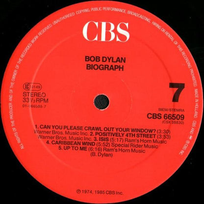 Bob Dylan - Biograph (Box)