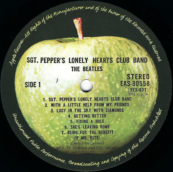 The Beatles - Sgt. Pepper's Lonely Hearts Club Band = サージェント・ペパーズ・ロンリー・ハーツ・クラブ・バンド