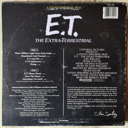 John Williams - E.T. The Extra-Terrestrial (Music From The Original Motion Picture Soundtrack)