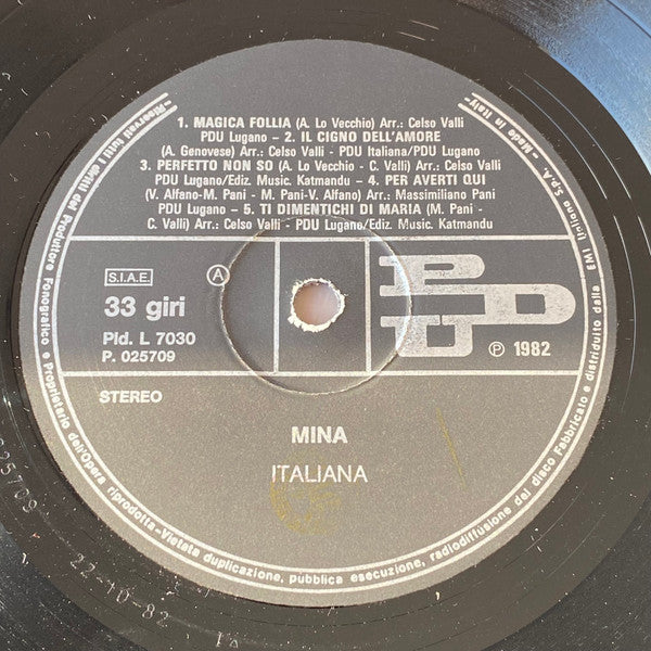 Mina - Italiana