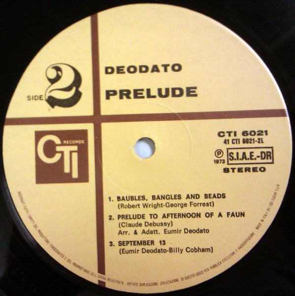 Eumir Deodato - Prelude