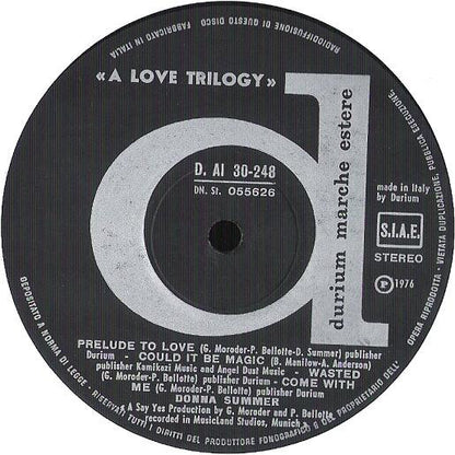 Donna Summer - A Love Trilogy