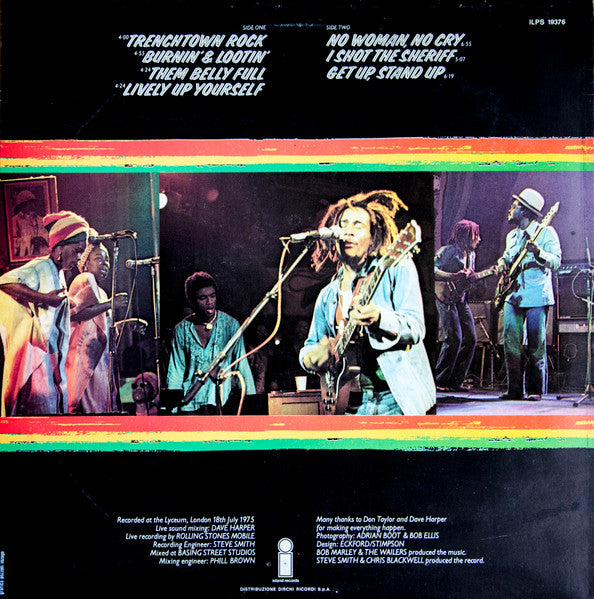 Bob Marley & The Wailers - Live!