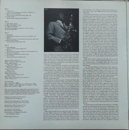 Johnny Griffin / Eddie "Lockjaw" Davis ‎– The Toughest Tenors