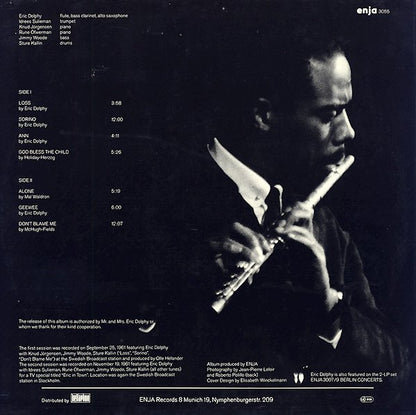 Eric Dolphy - Stockholm Sessions