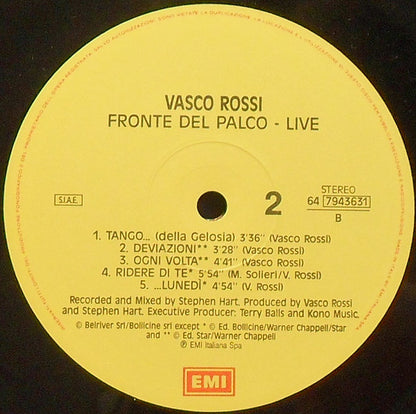 Vasco Rossi - Fronte Del Palco - Live