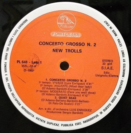 New Trolls - Concerto Grosso N° 2