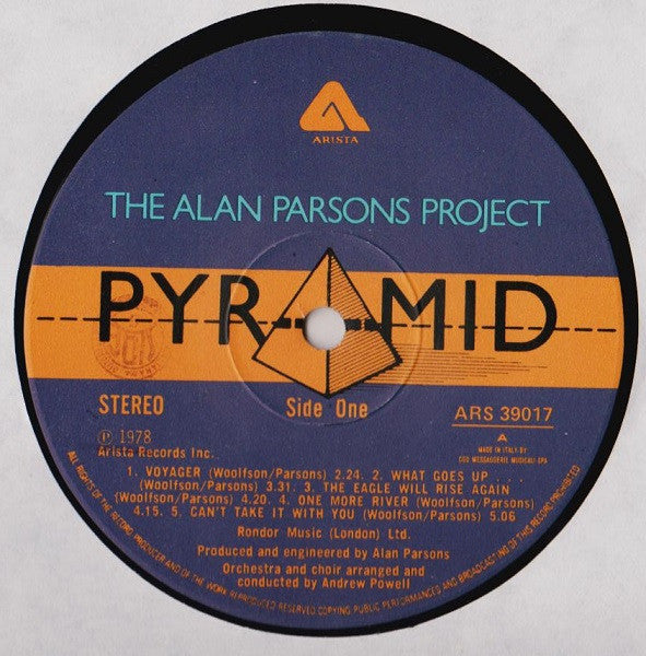 The Alan Parsons Project - Pyramid