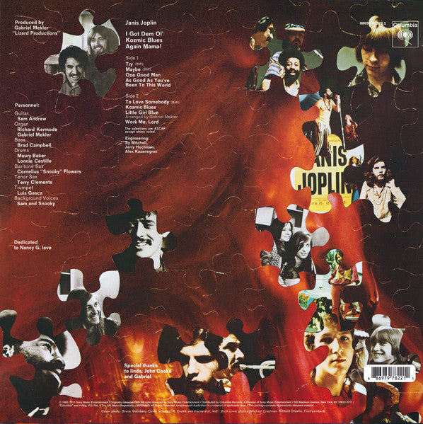 Janis Joplin - I Got Dem Ol' Kozmic Blues Again Mama! (nuovo)