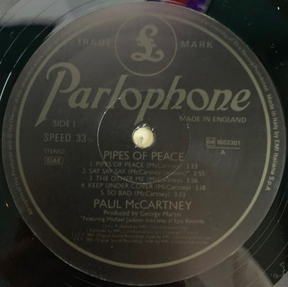 Paul McCartney - Pipes Of Peace