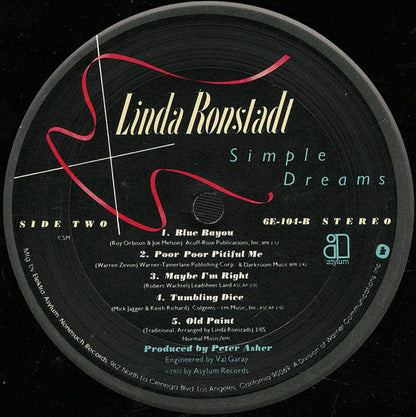 Linda Ronstadt - Simple Dreams