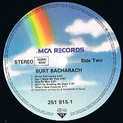 Burt Bacharach - Plays His Hits