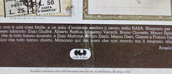 Pierangelo Bertoli - Eppure Soffia