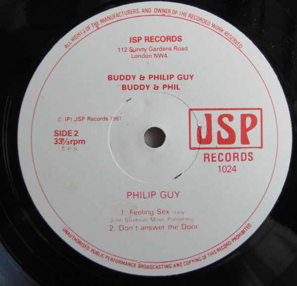 Buddy Guy And Philip Guy ‎– Buddy & Phil