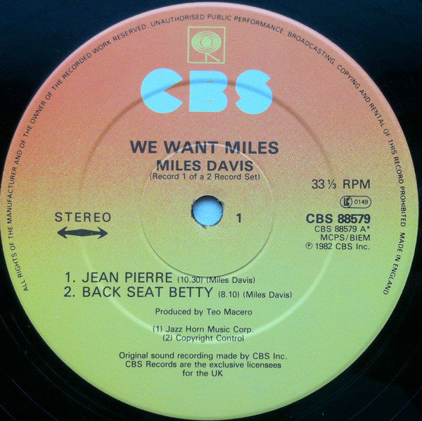 Miles Davis - We Want Miles