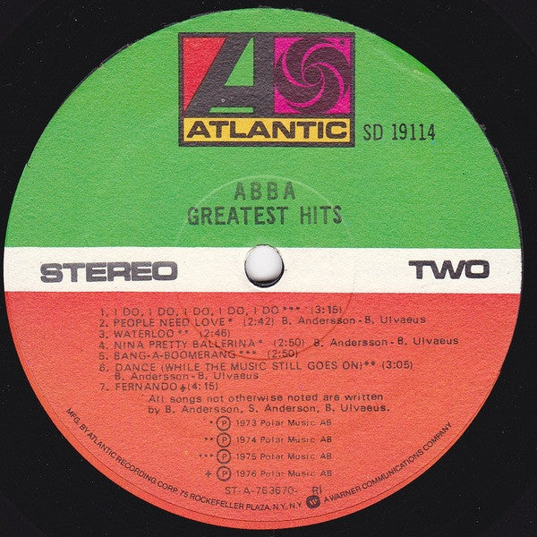 ABBA - Greatest Hits
