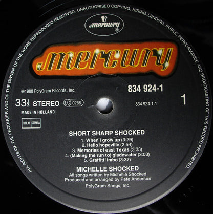 Michelle Shocked - Short Sharp Shocked