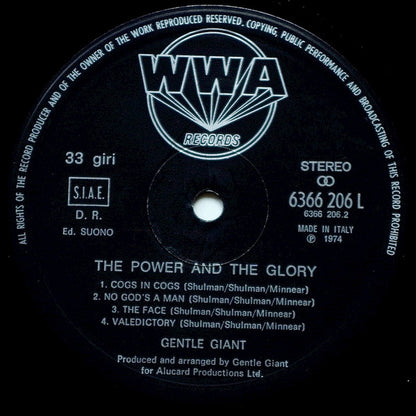 Gentle Giant - The Power And The Glory