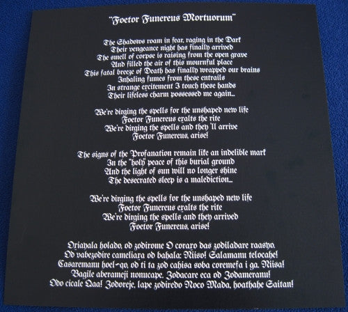 Abysmal Grief - Foetor Funereus Mortuorum