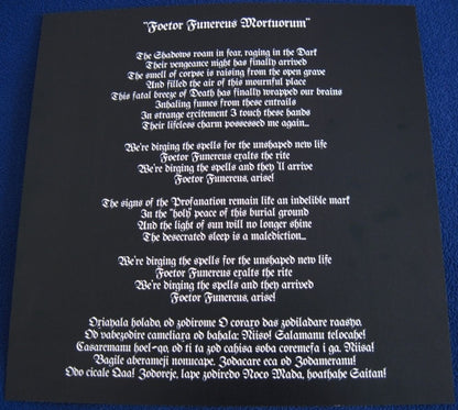 Abysmal Grief - Foetor Funereus Mortuorum
