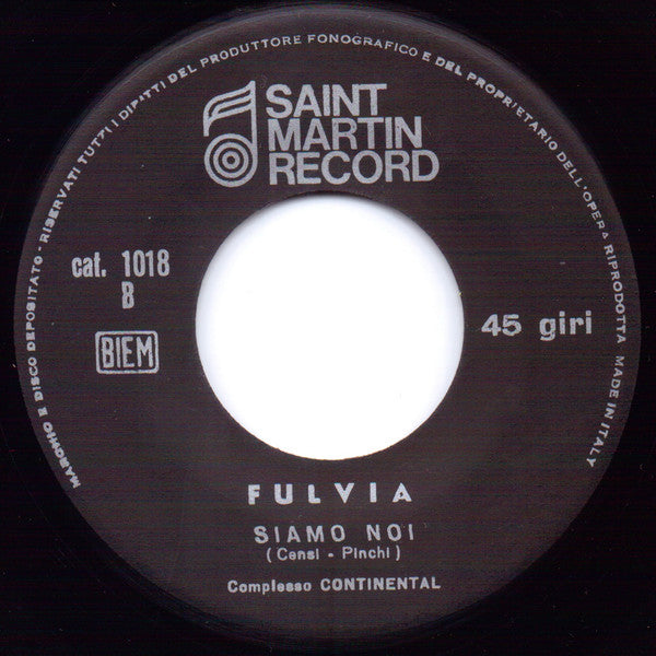 Fulvia - Una Bambina Grande / Siamo Noi