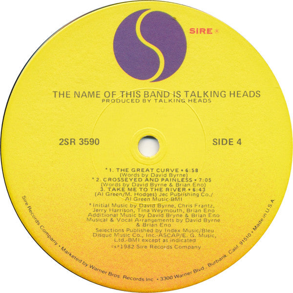 Talking Heads - The Name Of This Band Is Talking Heads