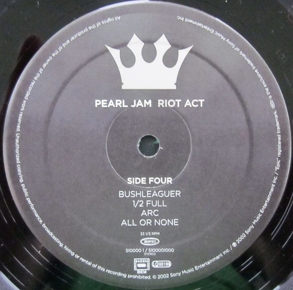 Pearl Jam - Riot Act