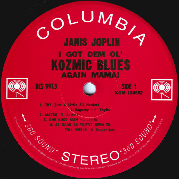 Janis Joplin - I Got Dem Ol' Kozmic Blues Again Mama! (nuovo)