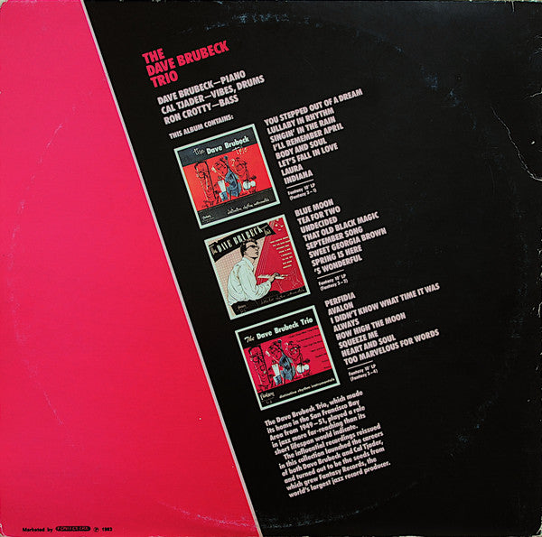 The Dave Brubeck Trio - Distinctive Rhythm Instrumentals