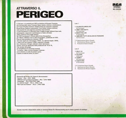 Perigeo - Attraverso Il Perigeo