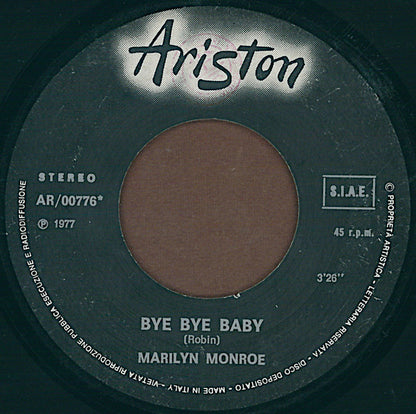 Marilyn Monroe - Bye Bye Baby