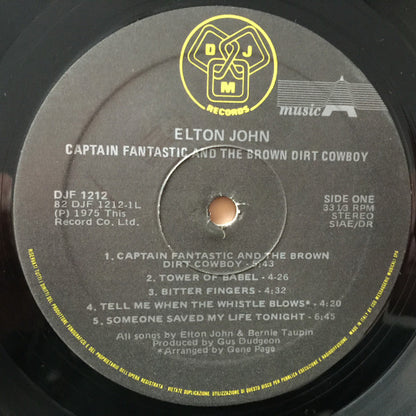 Elton John - Captain Fantastic And The Brown Dirt Cowboy