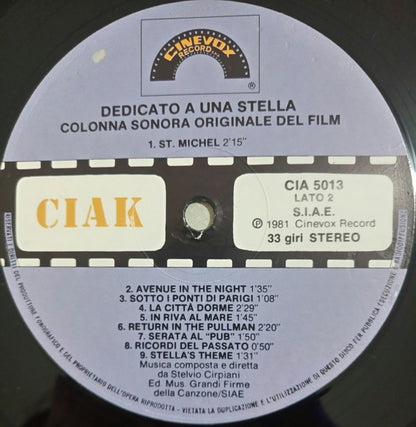 Stelvio Cipriani - Dedicato A Una Stella (Colonna Sonora Originale)