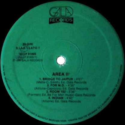 Area II - Area II°