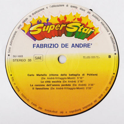 Fabrizio De André - Fabrizio De Andrè