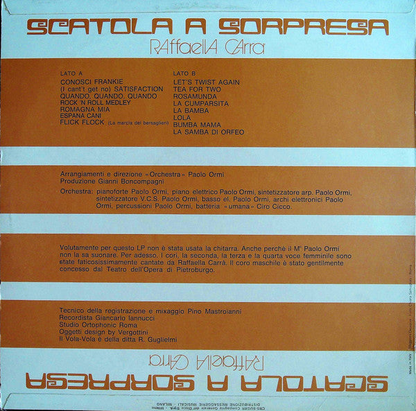 Raffaella Carrà - Scatola A Sorpresa