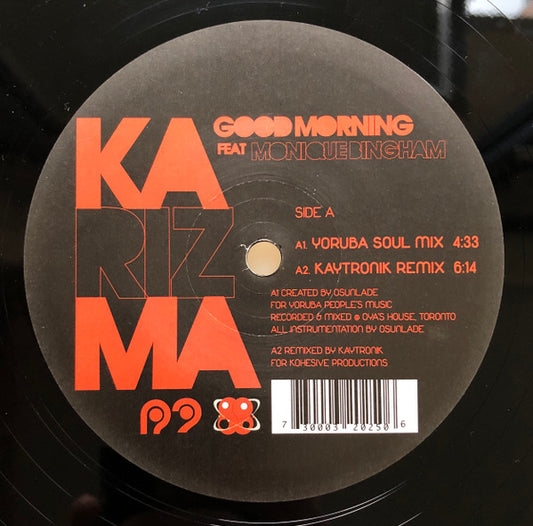 Karizma Featuring Monique Bingham – Good Morning