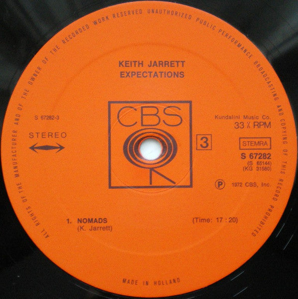 Keith Jarrett - Expectations