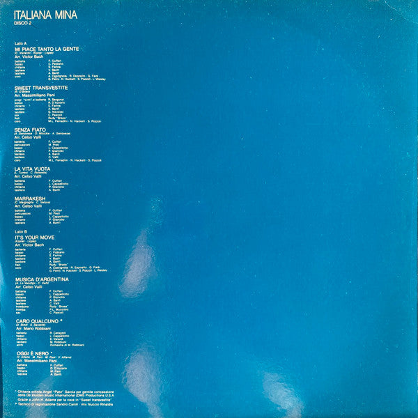 Mina - Italiana