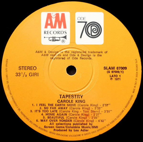 Carole King - Tapestry